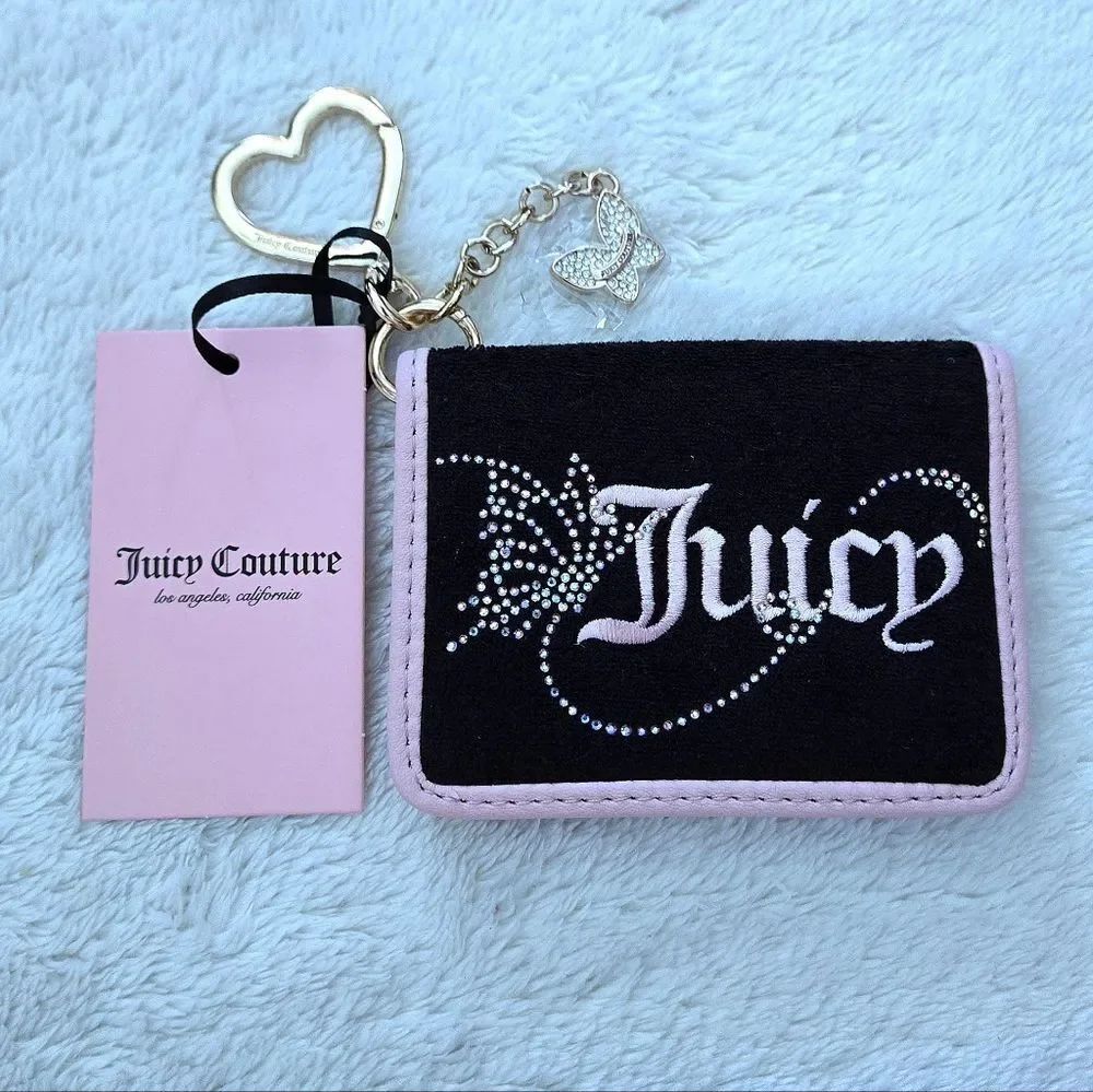 Juicy🍊 Couture "Wing It" Card💳 Case/Key🔑 Fob - NWT